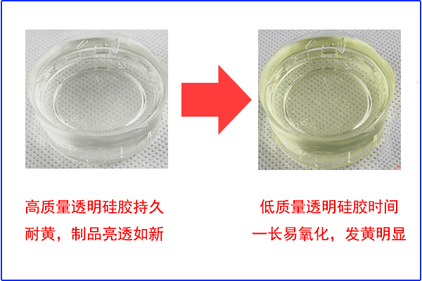 高透硅膠制品發(fā)黃，你可接受？